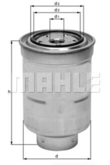 Паливний фільтр ISUZU D-MAX II TOYOTA AURIS, AVENSIS, COROLLA, COROLLA VERSO, DYNA, HIACE IV, HILUX V, LAND CRUISER, LAND CRUISER 100, LAND CRUISER PRADO, TOYOACE, URBAN CRUISER 1.4D-4.2D 08.89- MAHLE / KNECHT KC389
