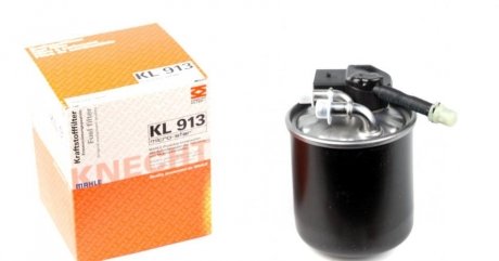 Фильтр топливный MB 180-300 CDI BlueTEC 08- (-) MAHLE / KNECHT KL 913 (фото 1)