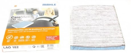 Фильтр салона VW T5, T6 03-, TOUAREG I 02-10 CareMetix (-) MAHLE / KNECHT LAO 182 (фото 1)