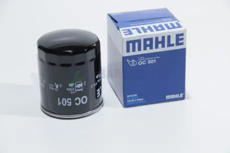 Масляный фильтр двигателя ALFA, FIAT, LANCIA (Knecht-Mahle) Mahle MAHLE / KNECHT OC 501