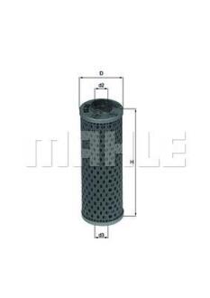Фільтр масляний MAHLE / KNECHT OX35