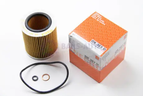 Фільтр оливи BMW 3/5/6/7/X3/X5/X6 1.6-3.0 04.06- MAHLE / KNECHT OX 387D
