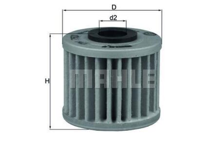 Фільтр масляний MAHLE / KNECHT OX793