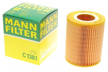 Фильтр воздушный -FILTER MANN C 1381