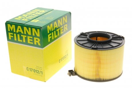 Фильтр воздушный AUDI A4, A5 2.0-4.0 TFSI 15- -FILTER MANN C17012/1