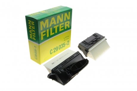 Фильтр воздушный MB E-CLASS (W212), S-CLASS (W221) 300-350 CDI, BlueTEC 09- (2шт.) C29035-2 -FILTER MANN C 29 035-2