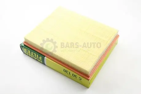 Фільтр повітряний Opel Astra G 1.2-2.0 16V/1.4-1.6LPG/1.7DTI/2.0DTI 98-09/H 1.2-2.0 16V 04-15 MANN C 30 130