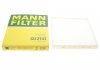 Фильтр салона -FILTER MANN CU2141 (фото 1)