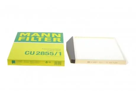 Фильтр салона Volvo S60 00-10/S80 98-06/V70/XC70 00-07/XC90 02-14 MANN CU 2855/1