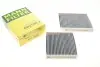 Фильтр салона Citroen C3 09-/C4 Cactus/Peugeot 2008 13-/207 06-15/208 12- (к-кт 2шт.) (угольный) MANN CUK 21 000-2 (фото 1)