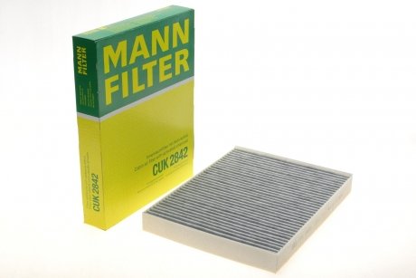 Фильтр салона угольный -FILTER MANN CUK 2842 (фото 1)