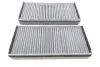 Фільтр салону MB E-class (W210) 95-03/S-class (W220) 98-05 (к-кт 2 шт.) (вугільний/антибактеріальний) MANN FP 2745-2 (фото 1)