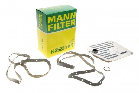 Комплект гідравлічного фільтра АКПП -FILTER MANN H 2522 X KIT