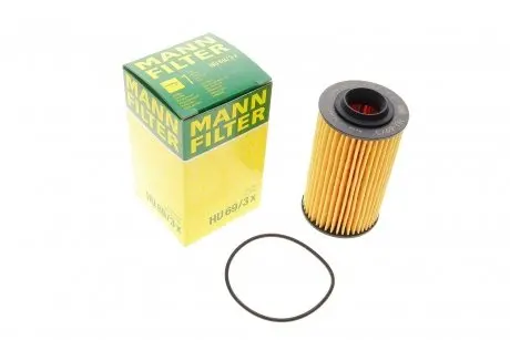 Масляный фильтр -FILTER MANN HU 69/3 X
