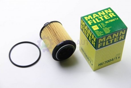 Фильтр масляный двигателя HU7004/1X -FILTER MANN HU 7004/1 X (фото 1)