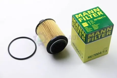 Фільтр оливи двигуна HU7004/1X -FILTER MANN HU 7004/1 X