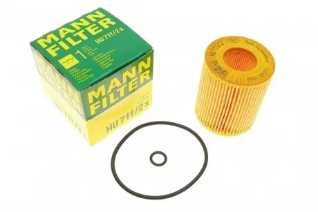 Фільтр оливи -FILTER MANN HU 711/2 X