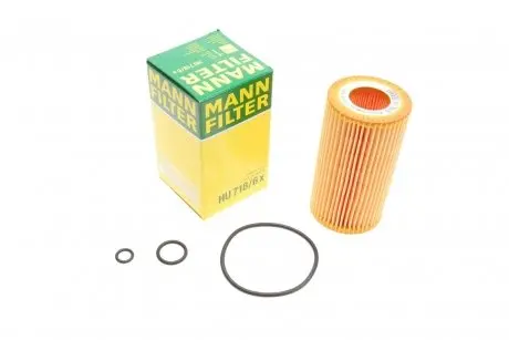 Фільтр оливи двигуна HU718/6X -FILTER MANN HU 718/6 X
