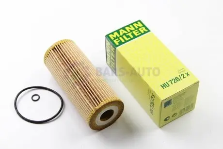 Фильтр масляный VW LT 96-/Crafter 06-2.5TDI MANN HU 726/2 X