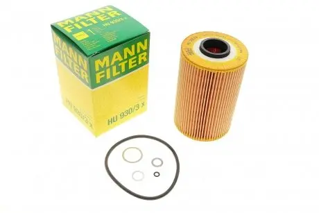 Масляный фильтр -FILTER MANN HU 930/3 X