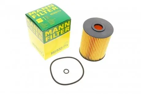 Фільтр оливи двигуна HU932/7X -FILTER MANN HU 932/7 X