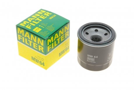 Фильтр масляный двигателя -FILTER MANN MW 64