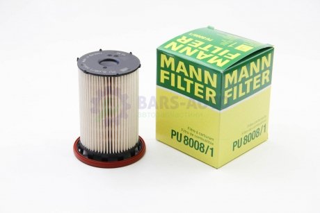 Фільтр паливний -FILTER MANN PU 8008/1 (фото 1)
