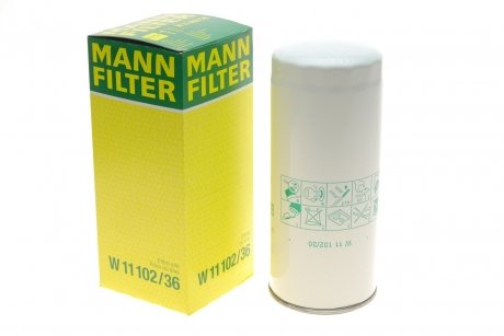 Фільтр масляний MANN W1110236 (фото 1)
