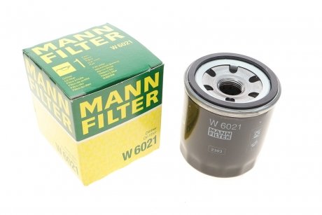 Фильтр масляный CHEVROLET AVEO 1.2 08-, RAVON 1.5 15- -FILTER MANN W6021