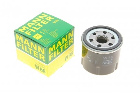Фильтр масляный двигателя -FILTER MANN W66