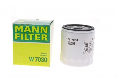 Фильтр масляный двигателя -FILTER MANN W7030