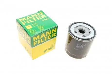 Масляный фильтр двигателя FORD FOCUS III, KUGA II 2.0 TDCI 14- -FILTER MANN W 7043
