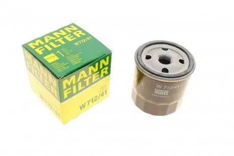 Фільтр оливи -FILTER MANN W 712/41