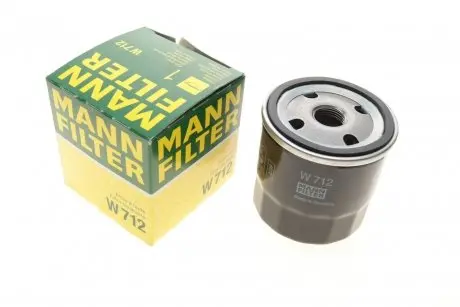 Фильтр масляный Opel Kadett/Ascona/Rekord 1.0-2.4i 62-00 (бензин) MANN W 712
