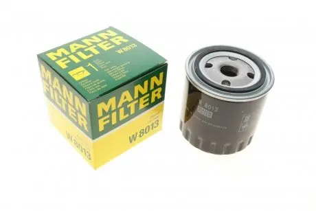 Масляный фильтр двигателя NISSAN NAVARA 3.0 DCI 10-, RENAULT MEGANE III 1.9 DCI 08- -FILTER MANN W8013