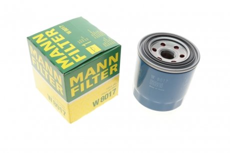 Фильтр масляный двигателя -FILTER MANN W8017