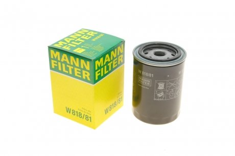 Фільтр оливи MANN W81881