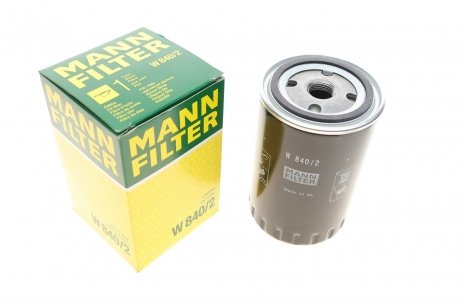 Фильтр масляный двигателя -FILTER MANN W840/2