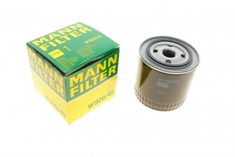 Фільтр оливи FORD MONDEO 2.5-3.0 94-07 W920/45 -FILTER MANN W 920/45