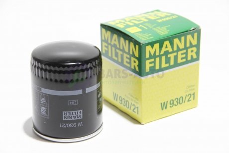 Фільтр масла Passat B5 2.8/A4 2.4/3/0/A6 2.4/3.0 97 (97>) MANN W 930/21