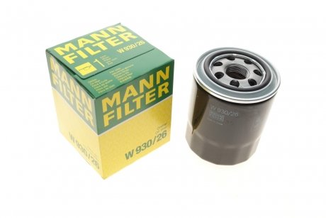 Фильтр масляный двигателя -FILTER MANN W930/26
