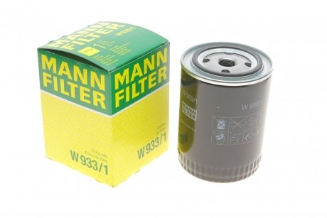 Фильтр масляный двигателя -FILTER MANN W933/1
