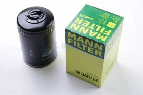 Фильтр масляный VW Passat 1.8 T 96-05/Skoda SuperB 1.8T 01-08 MANN W940/66
