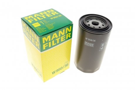 Фильтр масляный двигателя IVECO DAILY III (99-06) -FILTER MANN W950/36