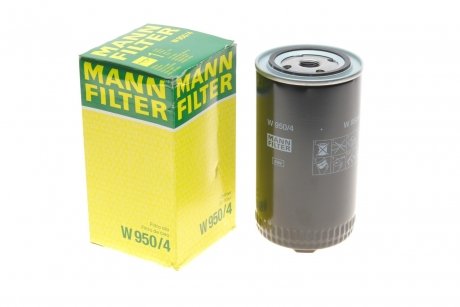 Фільтр масла T4 2.4D/2.5TDI 91-03/LT 2.4D 88-96 MANN W950/4