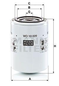 Фільтр гідравлічний MANN WD10009