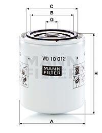 Фільтр гідравлічний MANN WD10012