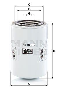Фільтр гідравлічний MANN WD10019