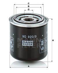 Фільтр масляний MANN WD9209
