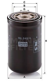 Фільтр гідравлічний MANN WH9454